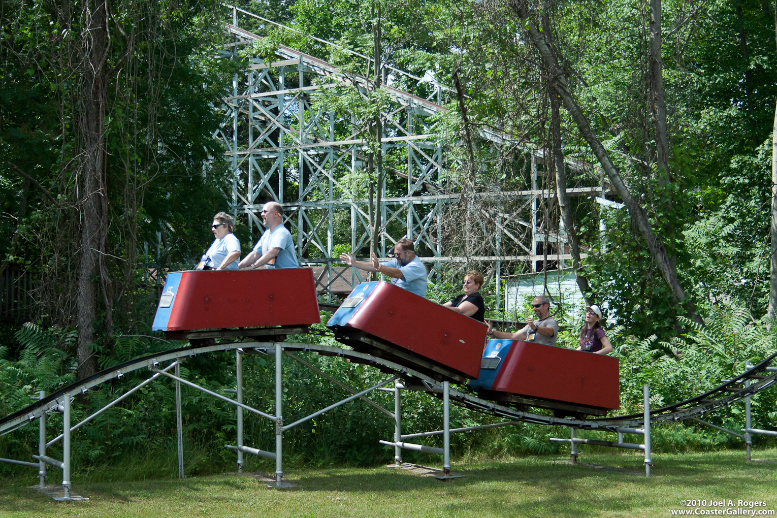 Little Dipper roller coaster in Conneaut Lake