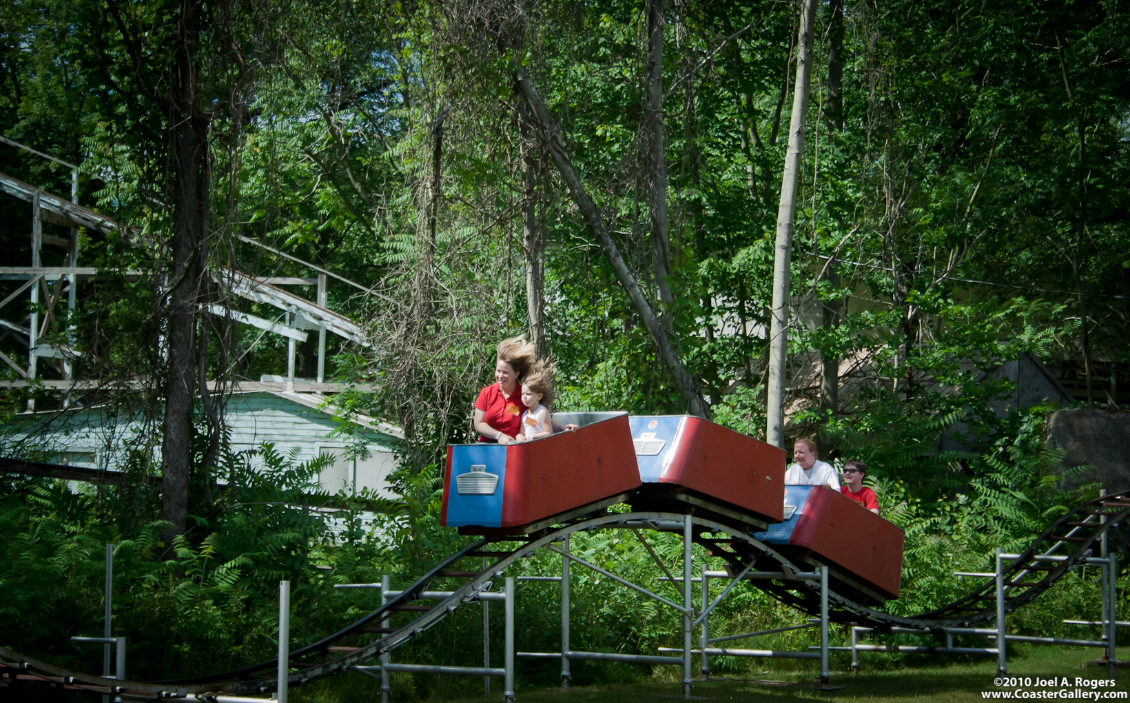 Little Dipper roller coaster in Conneaut Lake