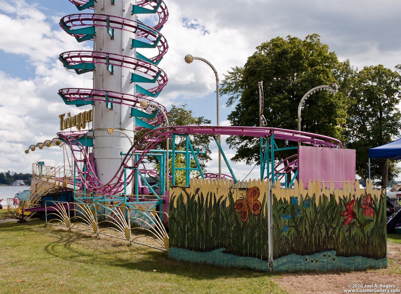 Toboggan roller coaster built by Chance Rides