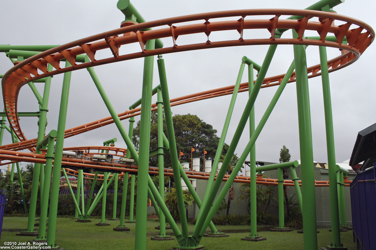 Vekoma suspended roller coaster