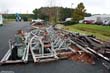 Roller coaster torn down