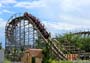 click to enlarge wooden roller coaster
