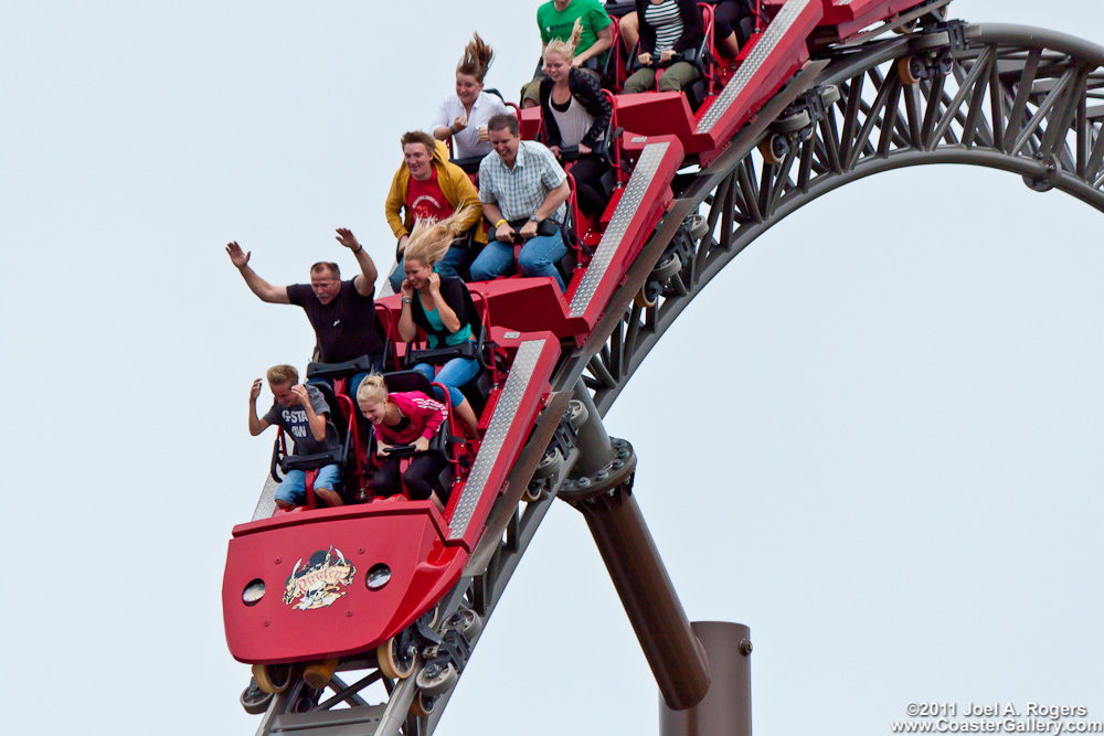 Piraten roller coaster