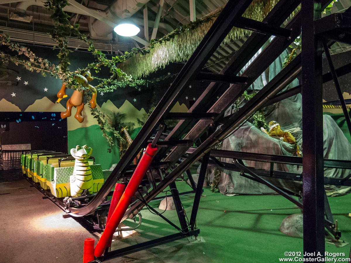 Python Pit roller coaster in the Chicago suburbs