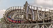 Roller coaster in the Kentucky woods