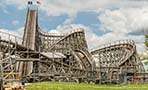 Kentucky Rumbler rollercoaster at Beech_Bend