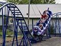 Kiddie roller coaster