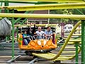 Spinning cars on the Wild Mouse