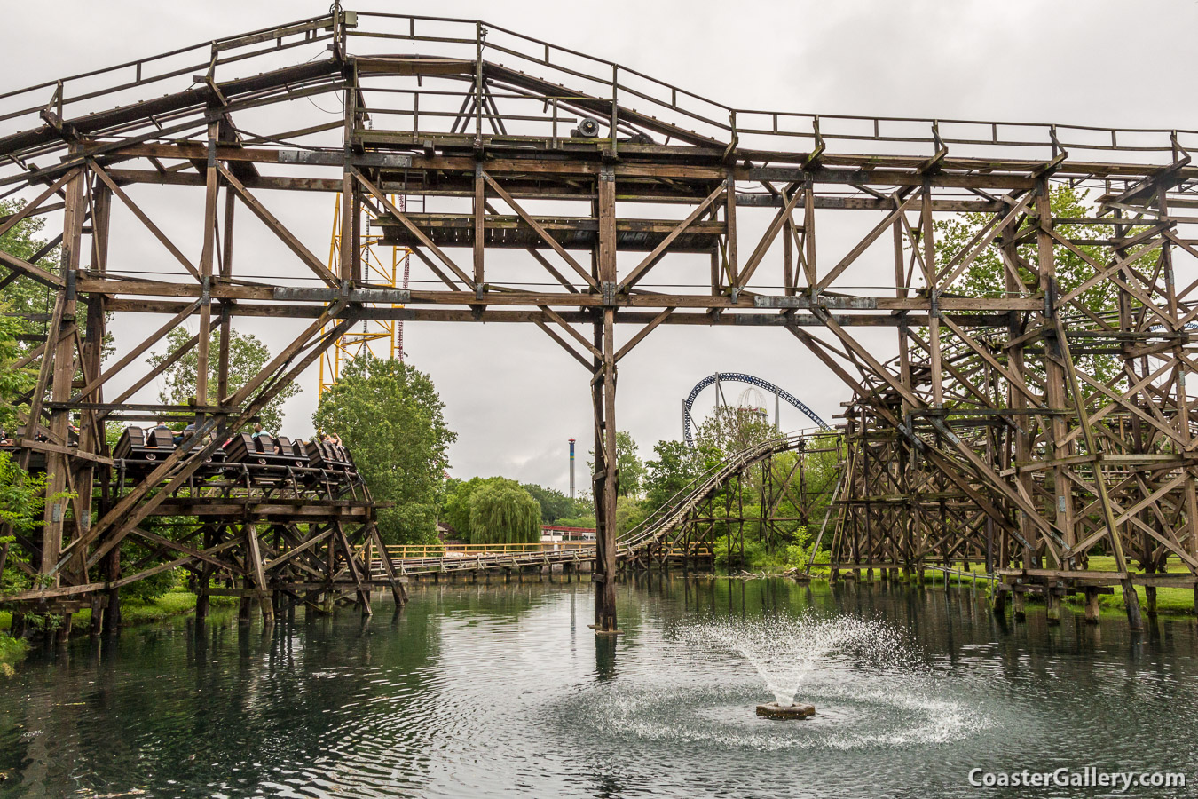 Mine Ride roller coaster in Sandusky, OH