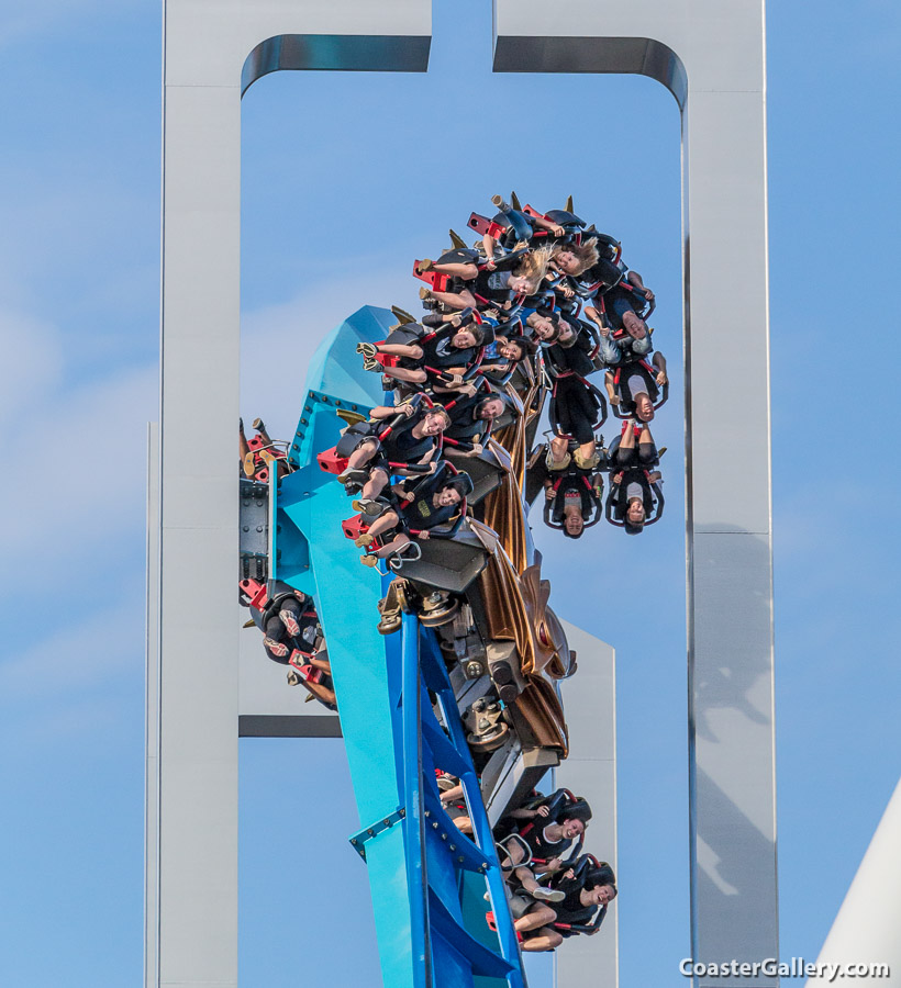 GateKeeper's train rolling through the tower keyholes