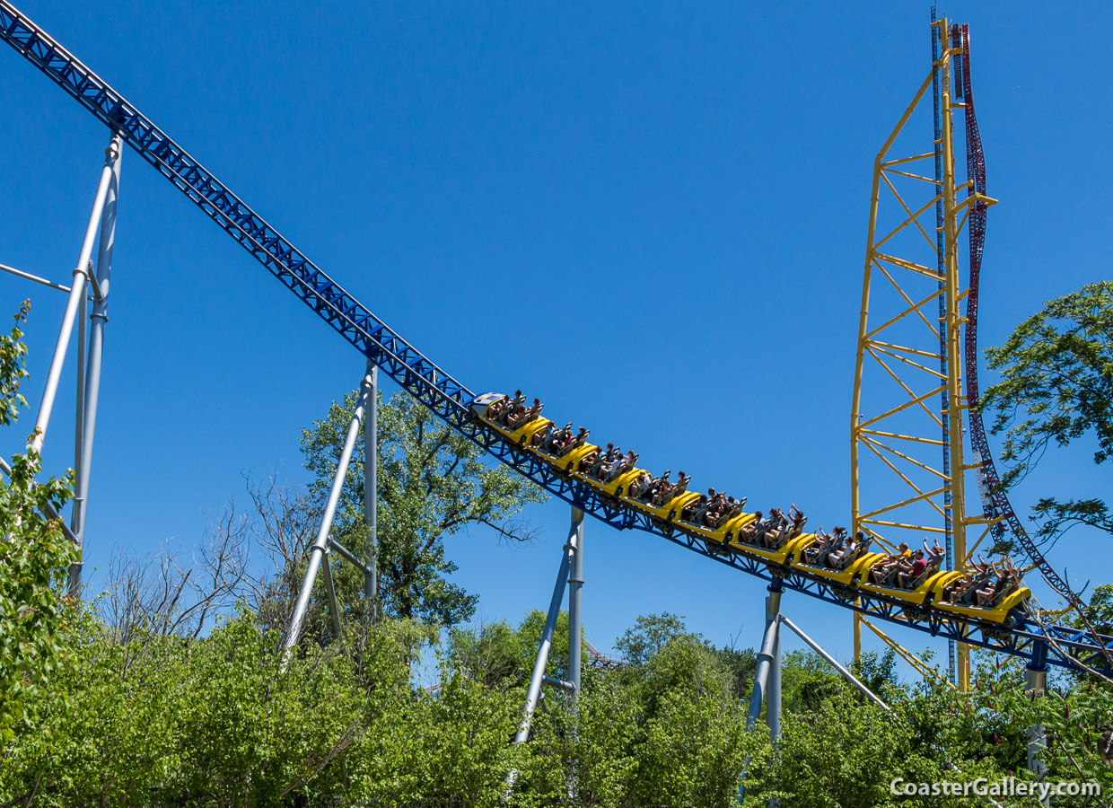 The World's tallest roller coasters