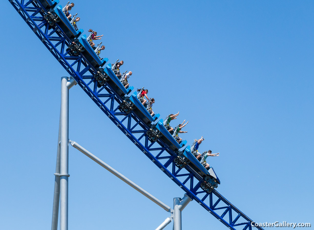 Roller coaster train wheels. Amusement park news and information