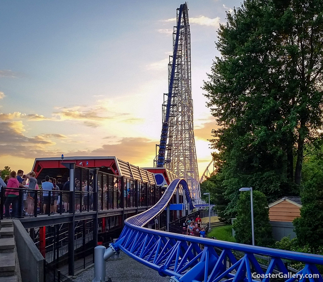 Millennium Force's station