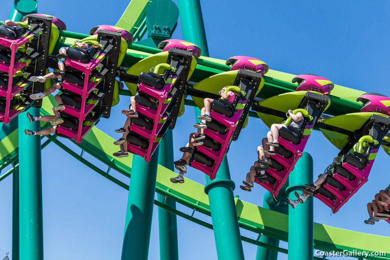 Kick the Sky - Raptor roller coaster at Cedar Point