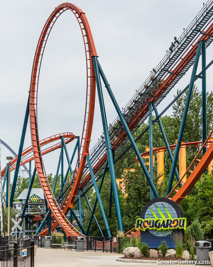 Rougarou floorless coaster, formerly Mantis stand-up coaster