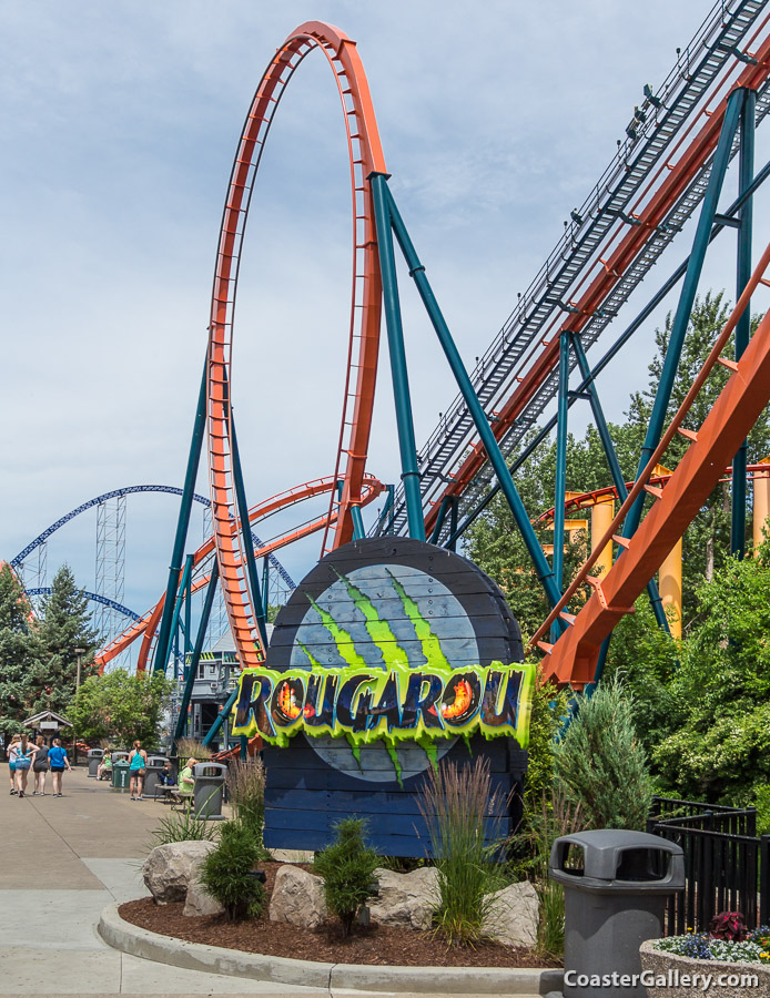 Rougarou sign - Cedar Point