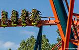 Shots of the old Mantis coaster at Cedar Point