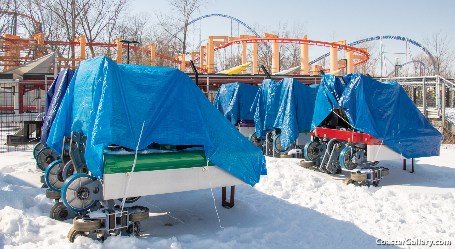 Catch car and launch system on Cedar Point's Top Thrill Dragster roller coaster -- How does a thrill ride work?