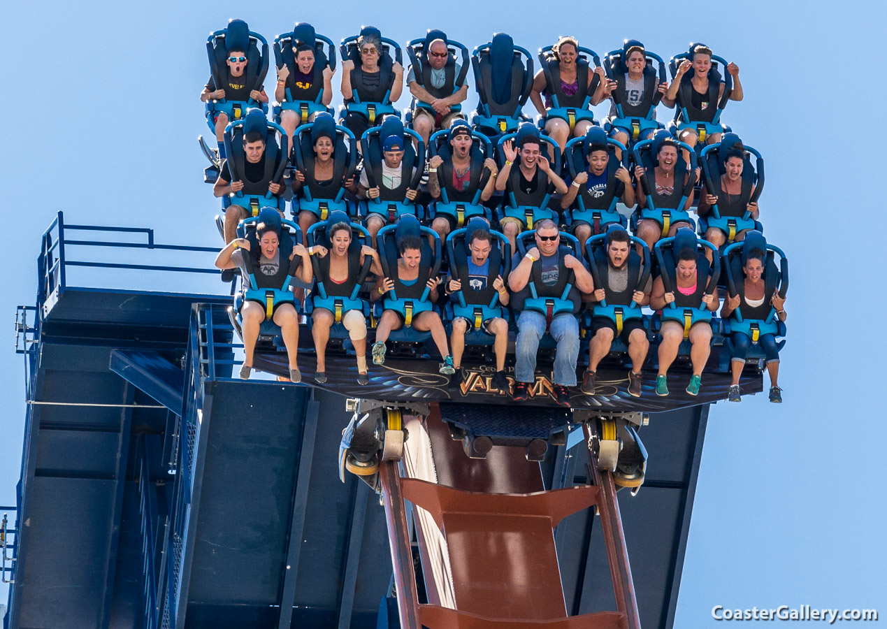 Pictures of a Dive Coaster