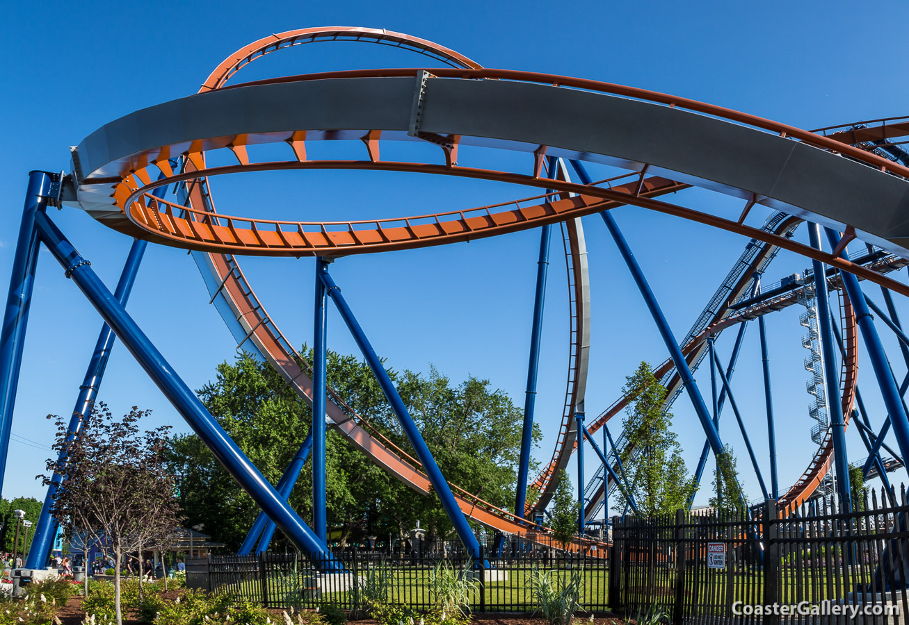 The world's longest Dive Coaster