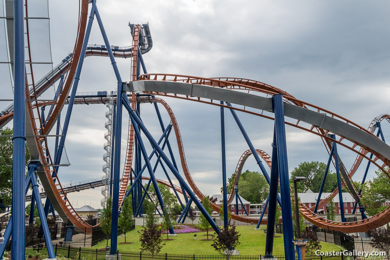 Pictures of the Valravn roller coaster