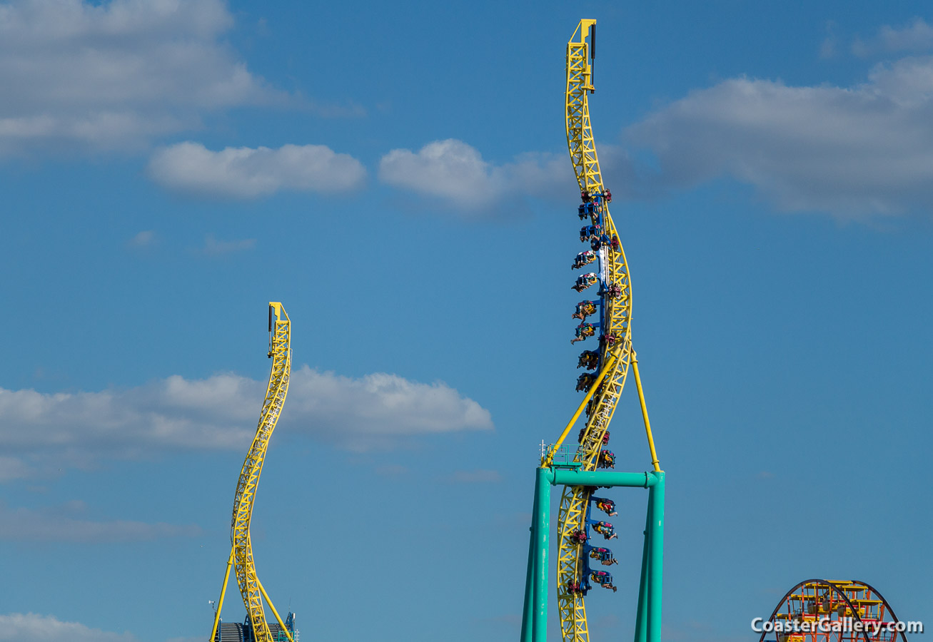 Spike and Spike - Twist and Spike - Twist and Twist - Variations of Inverted Impulse Roller Coasters