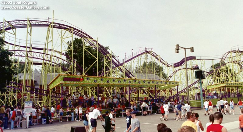 Wildcat coaster at Cedar Point