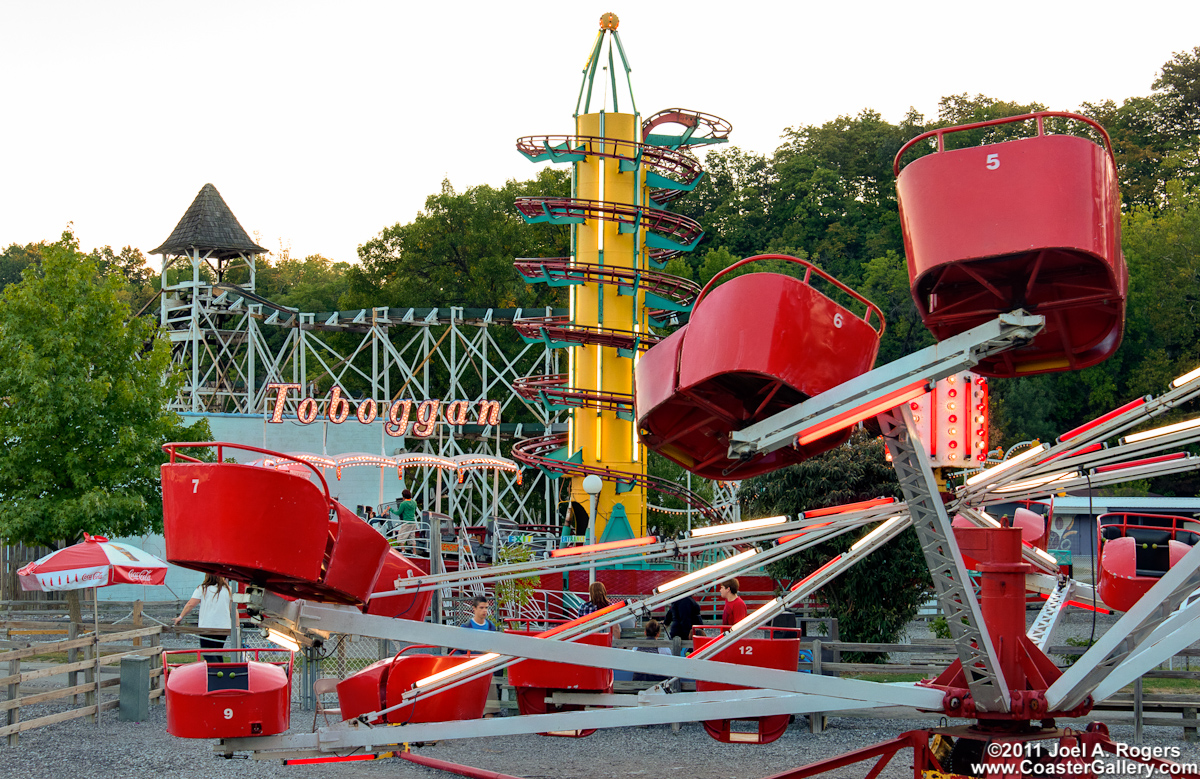 Toboggan built by Chance Rides Incorporated