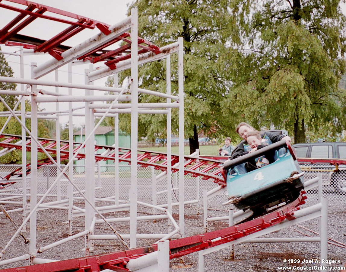 Roller coaster ride that used to be in Altoona