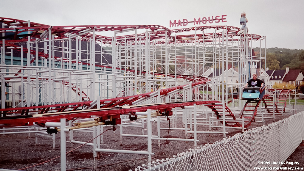 The Mad Mouse formerly located at White Swan Park in Corapolis, PA