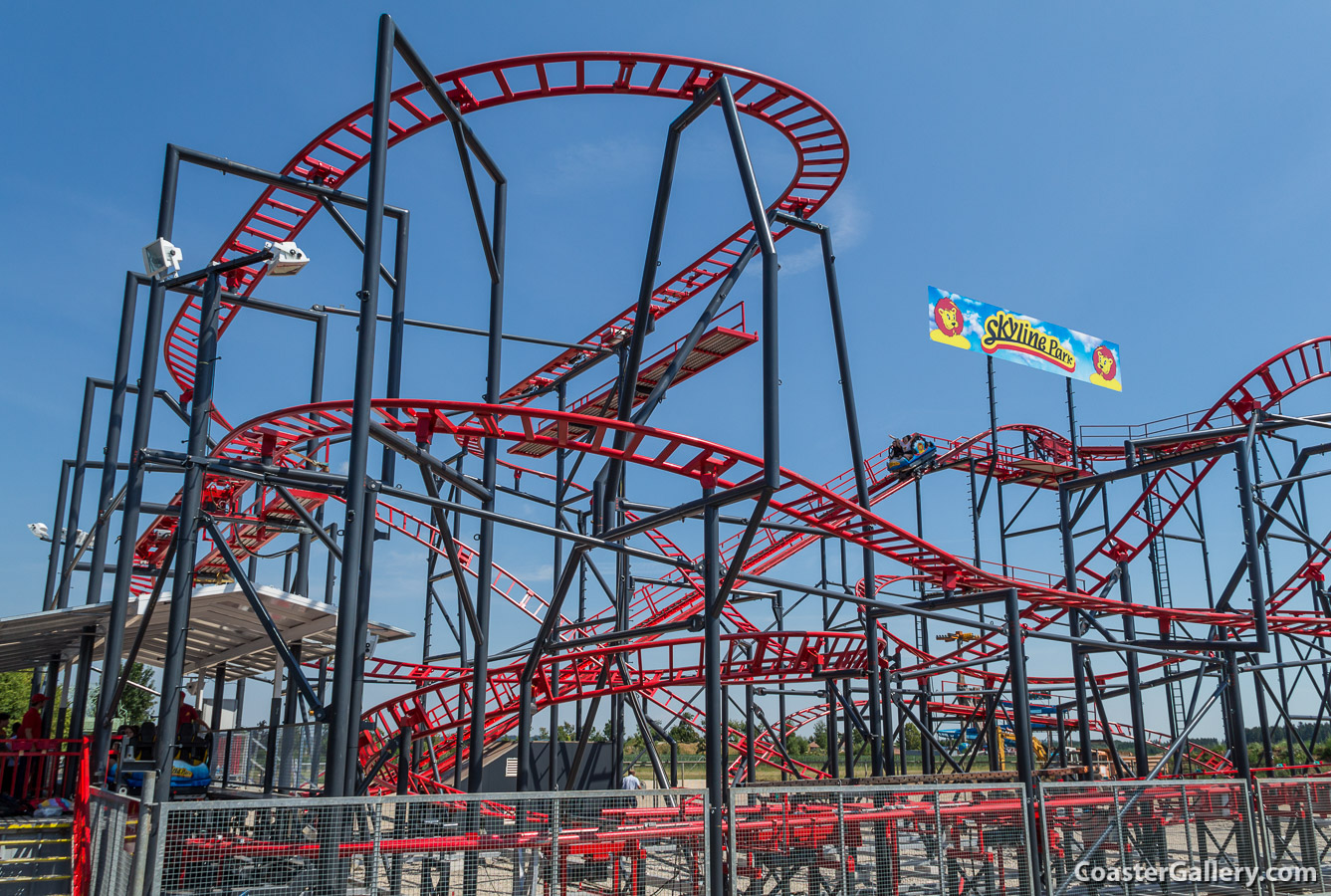 SC2000 spinning roller coaster built by Maurer