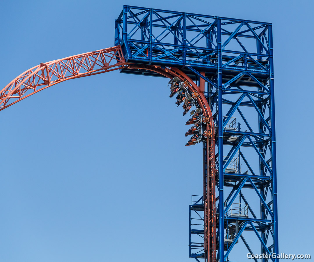 SkyWheel roller coaster at Skyline Park in Bad Wrishofen, Bavaria, Germany