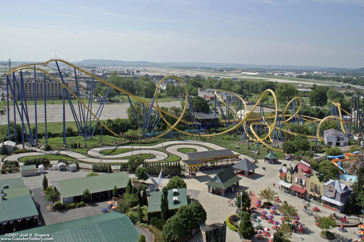 Roller coasters and Louisville International Airport (SDF)