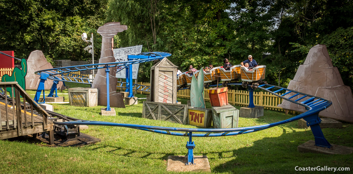 Zamperla Family Gravity Coaster 80STD kiddie coaster design