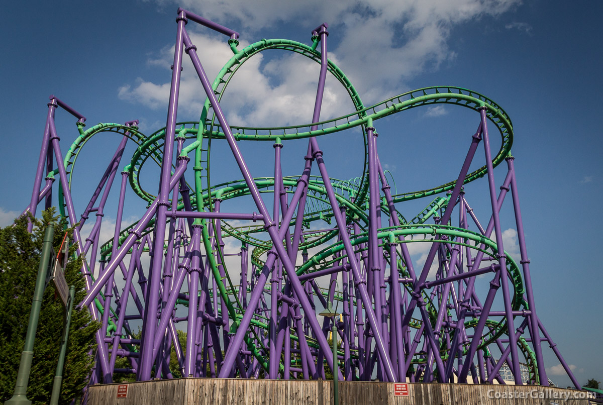 Launched roller coaster near Washington, DC