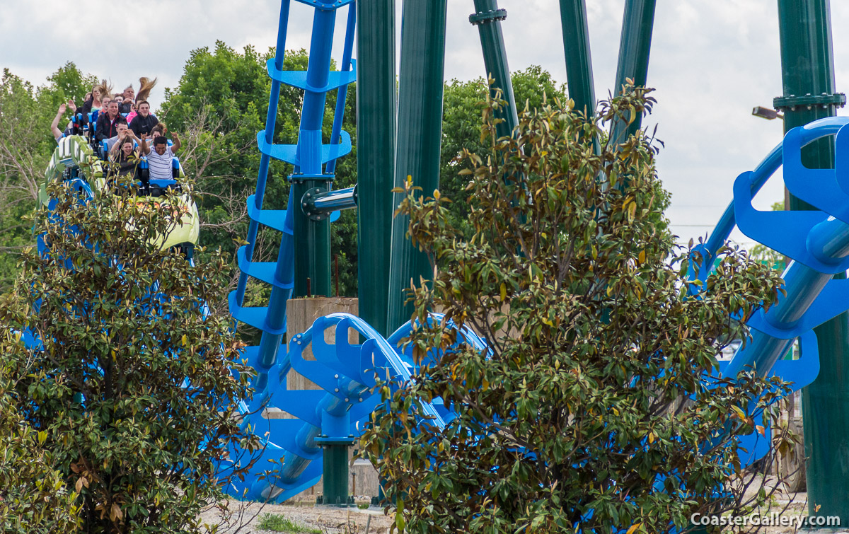 It is a hair-raising experience to ride Lightning Run