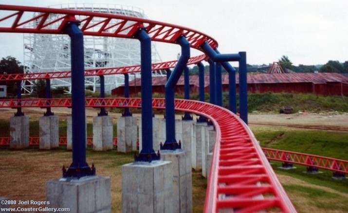 Superman thrill ride in Maryland