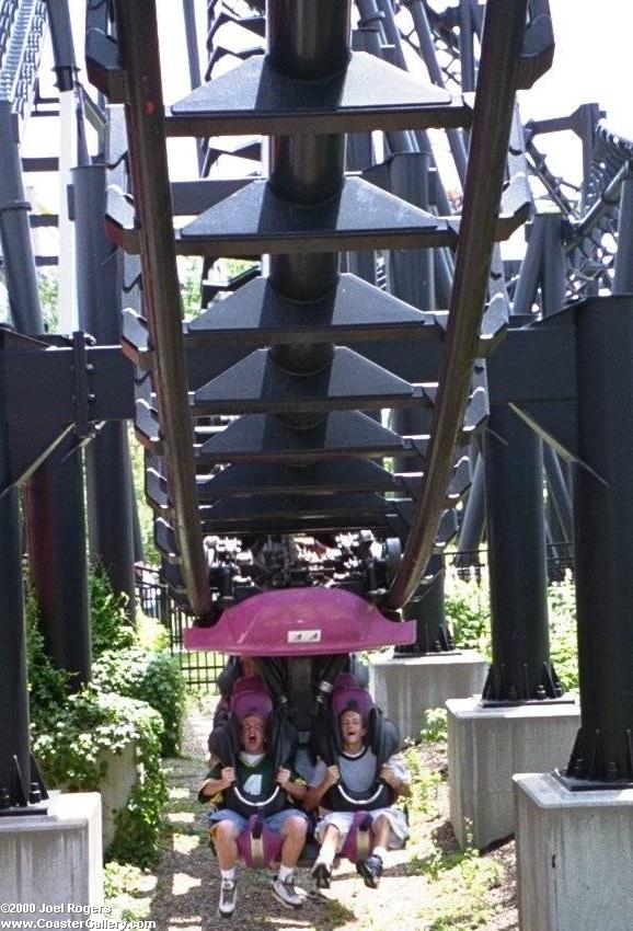 America's first Suspended Looping Coaster (SLC)