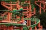Click to enlarge spinning roller coaster