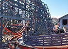 Wicked Cyclone roller coaster