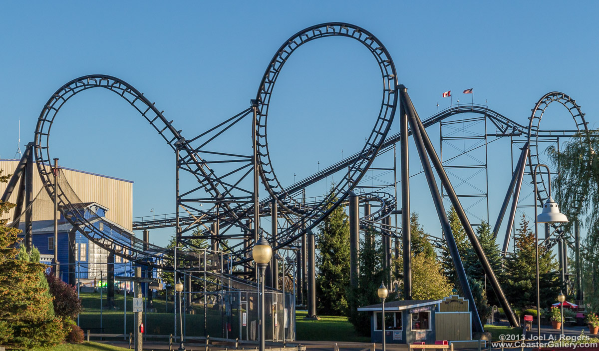 Viper roller coaster built by Arrow Huss