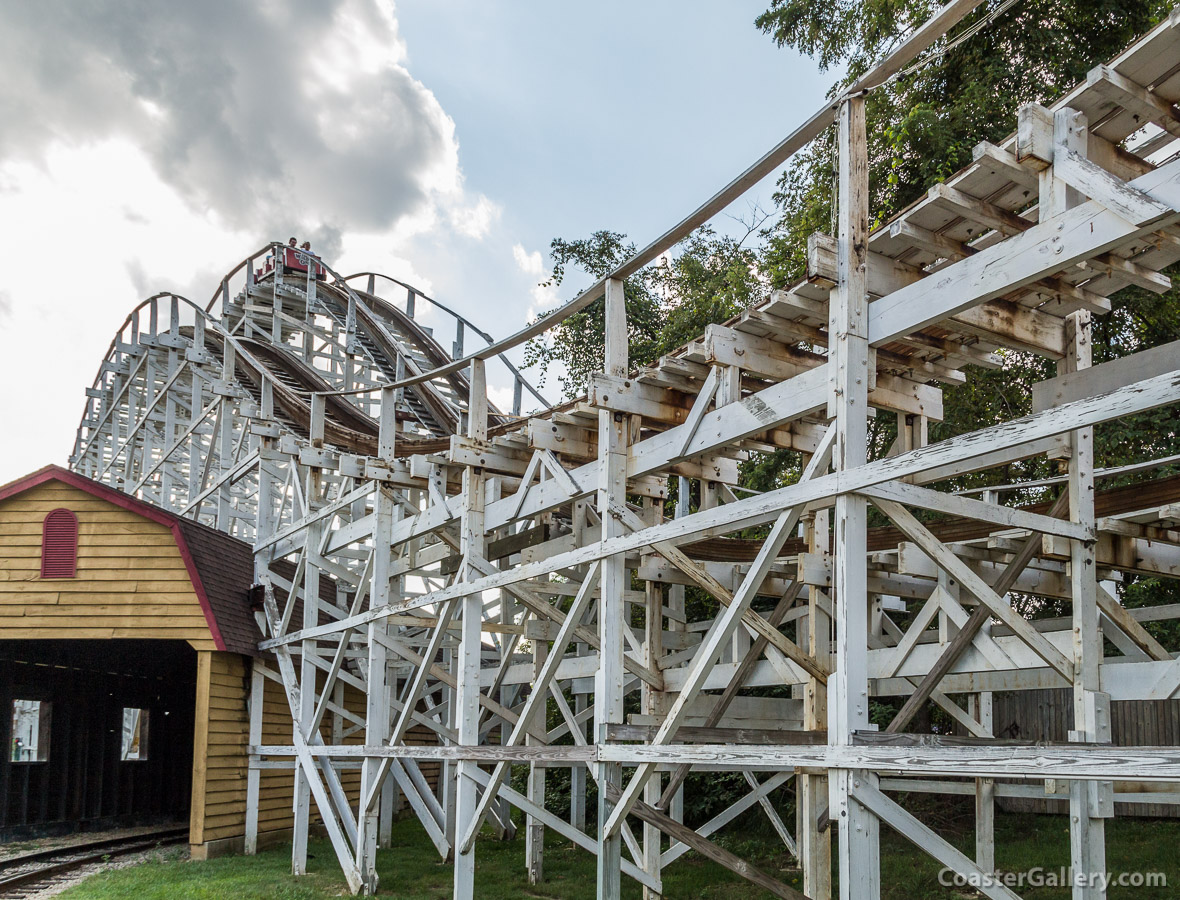 Wild One relocated roller coaster