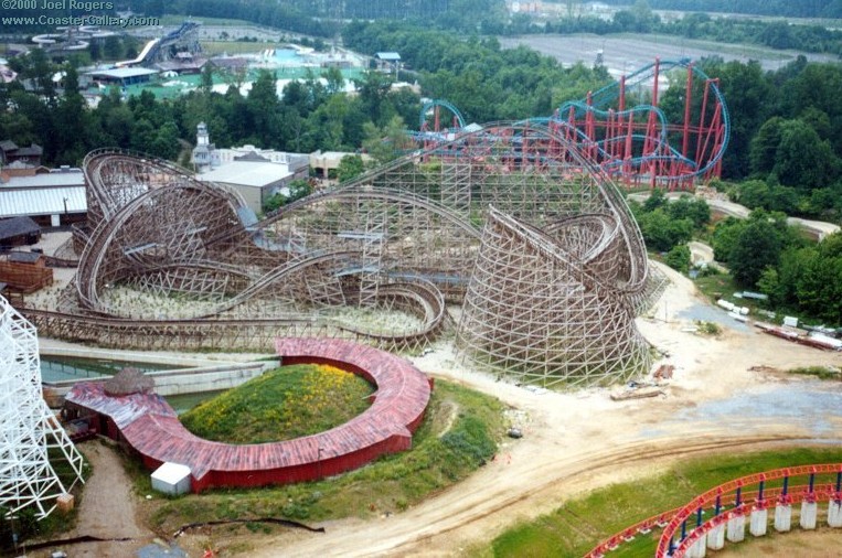 Roar coaster built by GCI