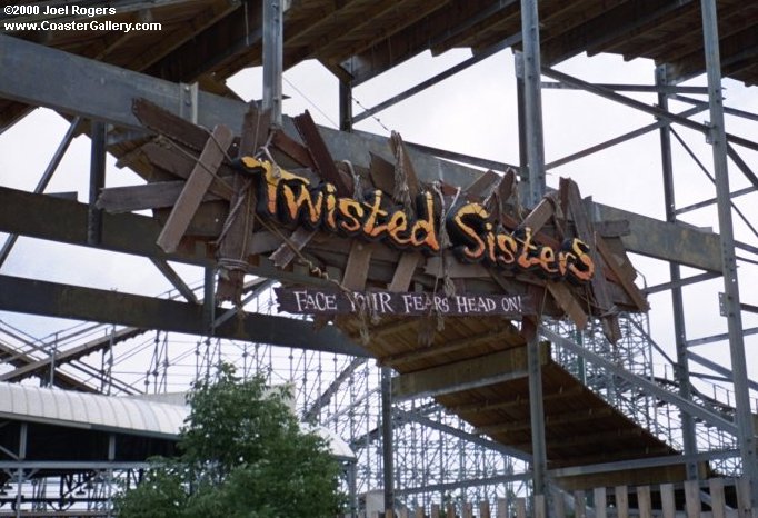 Twisted Sisters roller coaster -- before the name change