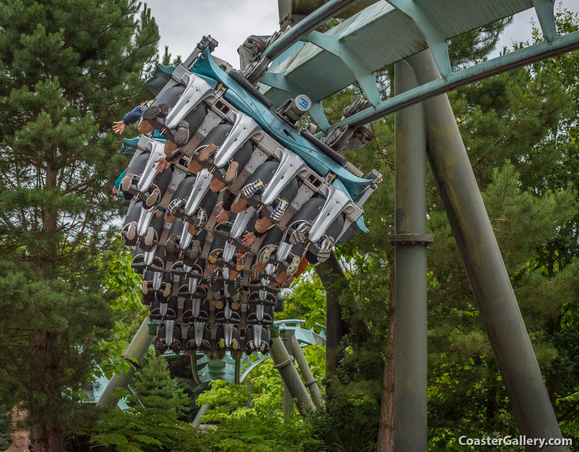 Galactia flying roller coaster