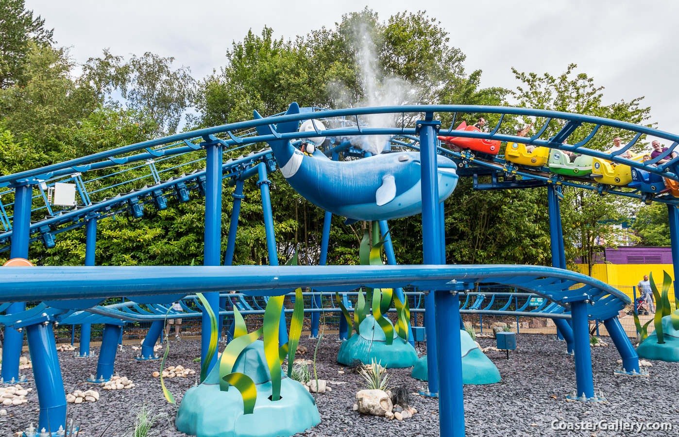 Octonauts Rollercoaster Adventure roller coaster at Alton Towers