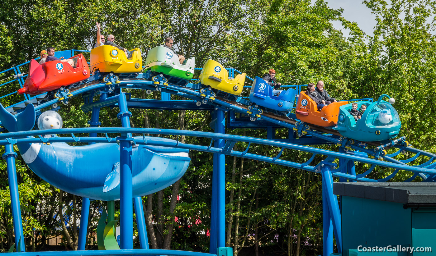 Pictures of the Octonauts Rollercoaster Adventure roller coaster at Alton Towers