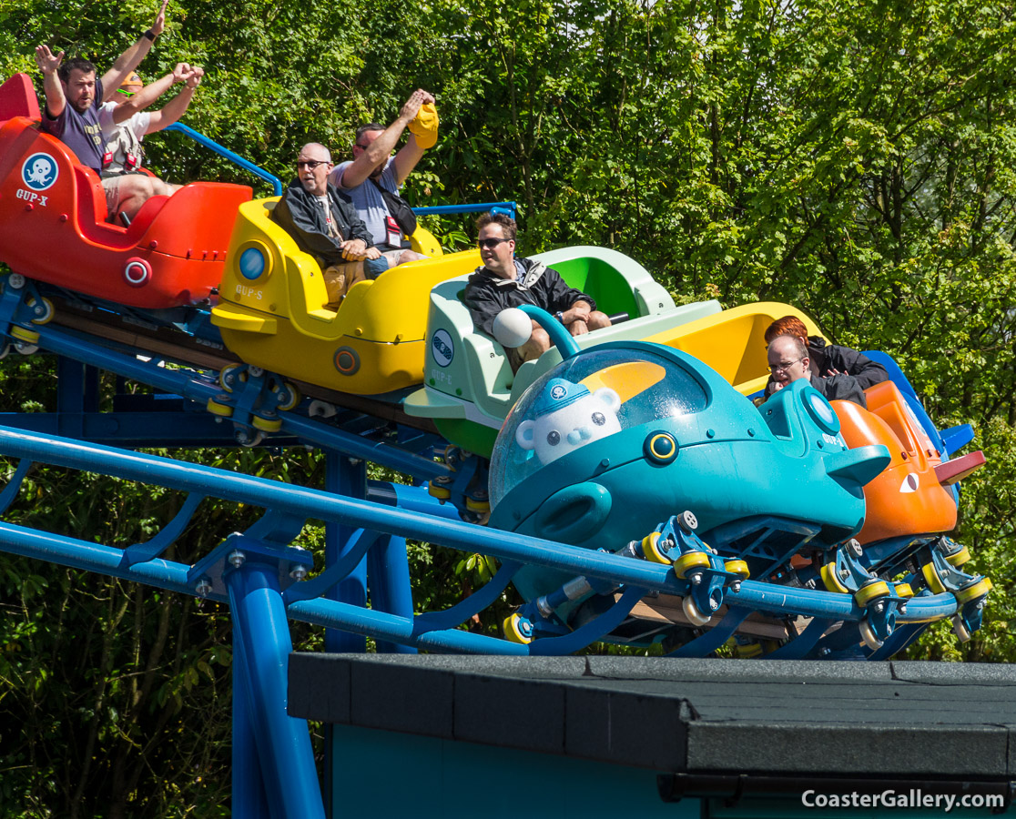 Octonauts Rollercoaster Adventure roller coaster at Alton Towers