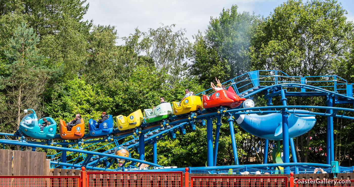 Octonauts Rollercoaster Adventure roller coaster at Alton Towers