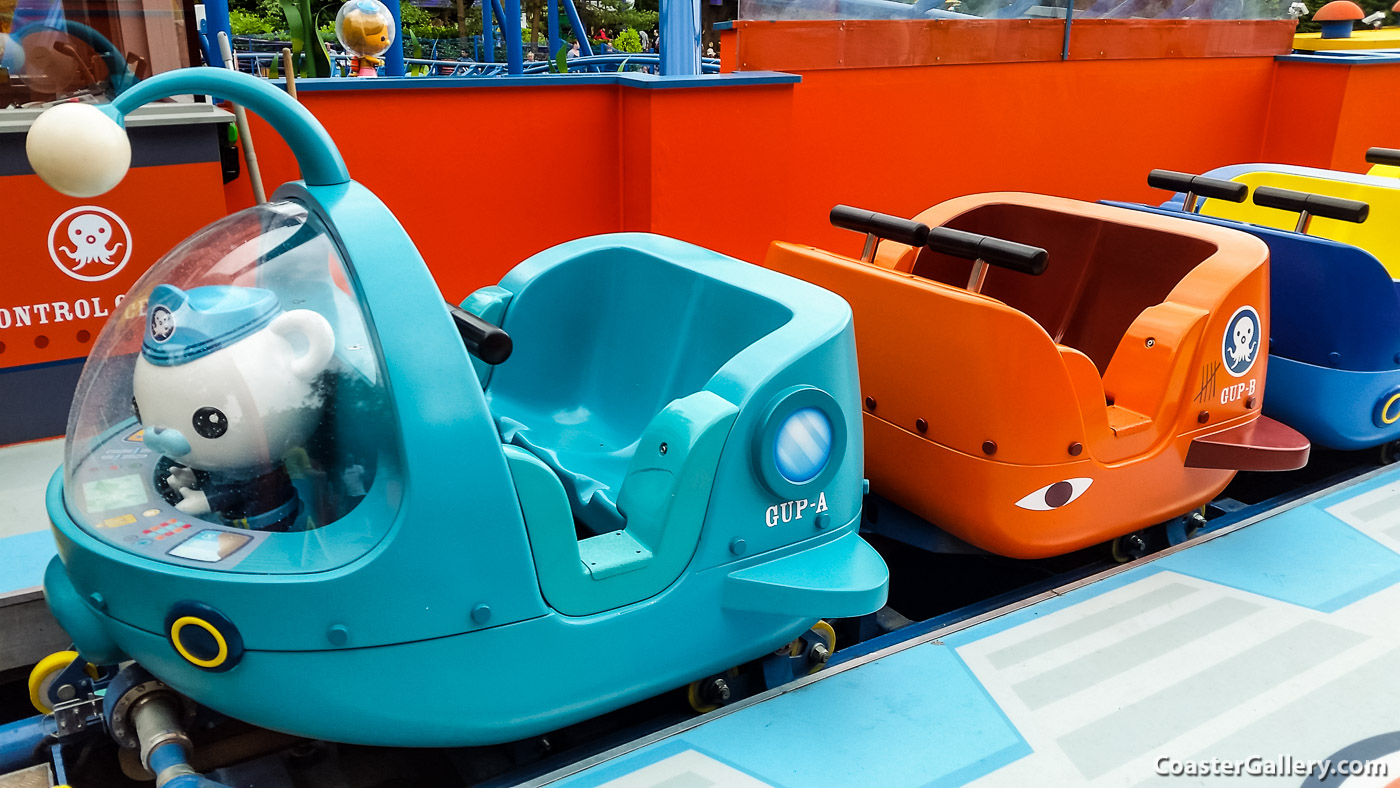 The Octonauts and Captain Barnacles at Alton Towers
